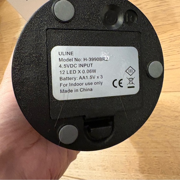 Uline Bronze Touch-Top LED Lamp - Picture 5 of 10